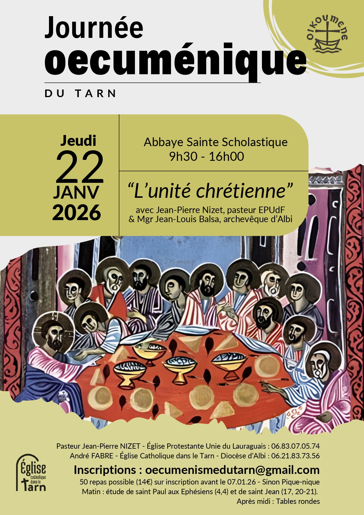 JOURNEE OECUMENIQUE du TARN